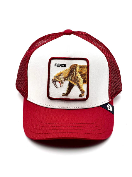 Goorin The Farm trucker KIDS cap - Fierce Saber Tooth Tiger Mini 2010106 One Size