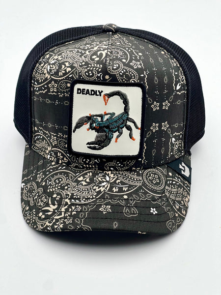 Goorin The Farm Trucker cap collection - Diamonds & Pearls Paisley 1011143 One Size