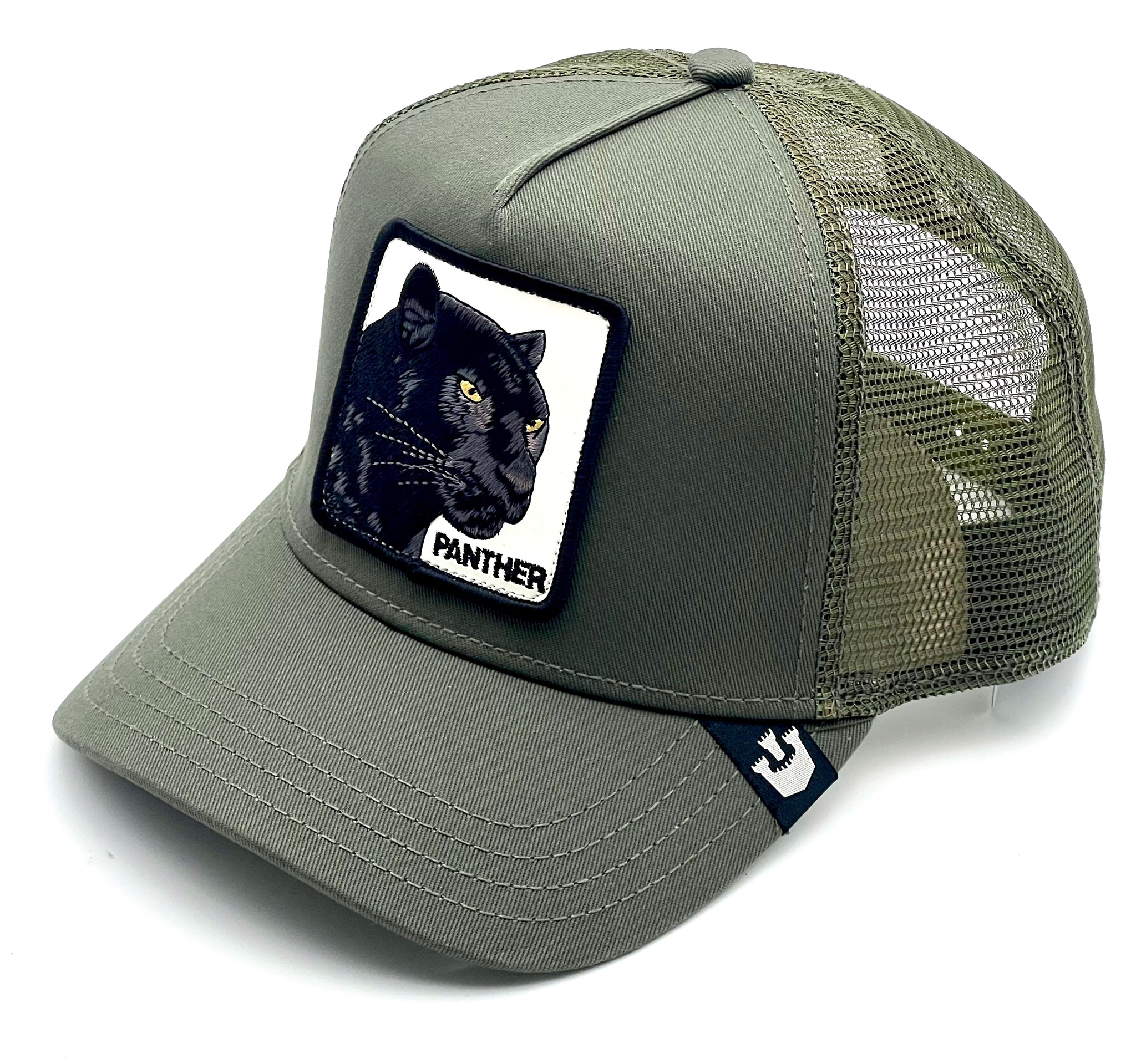 Goorin The Farm Trucker cap collection - The Panther Olive 1010381 One Size
