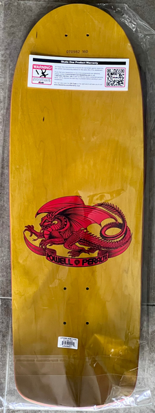 Powell Peralta skateboard deck Mike McGill OG Skull & Snake 17' Rasta 10"