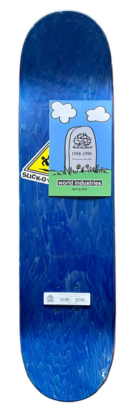 World Industries skateboard deck Jeremy Klein Black Eye Kid 8.5"