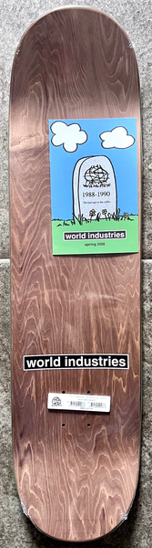 World Industries skateboard deck Rodney Mullen Rock is King 8.5"