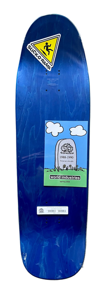 World Industries skateboard deck Jeremy Klein Black Eye Kid 9.625"