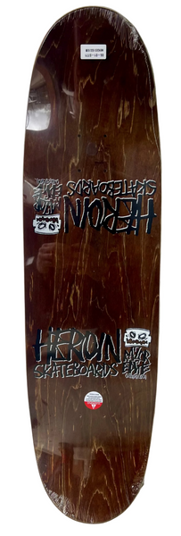 Heroin skateboard deck Merged Egg 8.88"