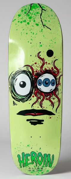 Heroin skateboard deck Space Egg 3 10"