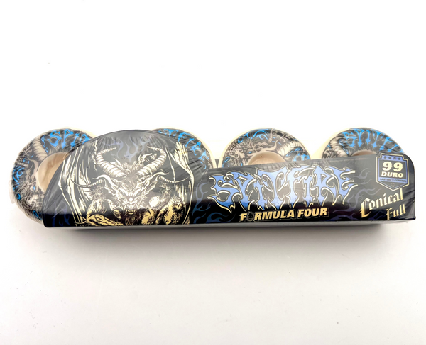 Spitfire skateboard wheels Formula Four Team Demon Redux Conical Full 99A 54mm (Pack of 4)
