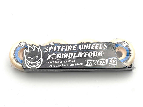 Spitfire skateboard wheels Formula Four Tablet 99A 54mm (Pack of 4)