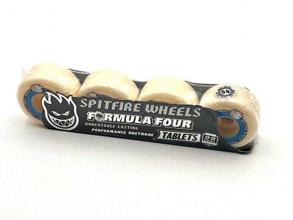 Spitfire skateboard wheels Formula Four Tablet 99A 54mm (Pack of 4)