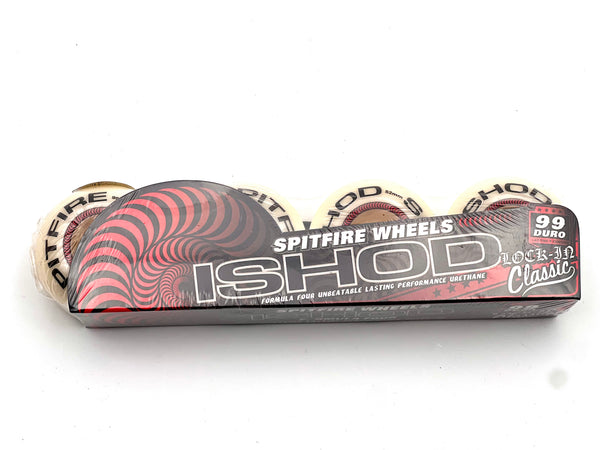 Spitfire skateboard wheels Formula Four Ishod Lock-In Classic 99A 52mm (Pack of 4)