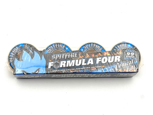 Spitfire skateboard wheels Formula Four Conical Full 99A 52mm (Pack of 4)