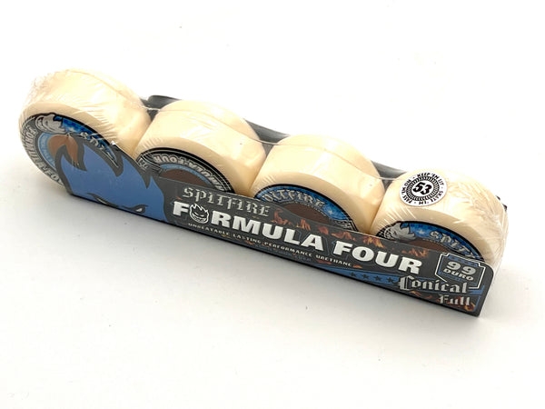 Spitfire skateboard wheels Formula Four Conical Full Wheels 99A 53mm (Pack of 4)