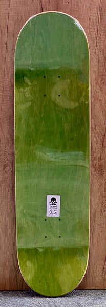 Death skateboard deck Eddie Belvedere Maiden 8.5"