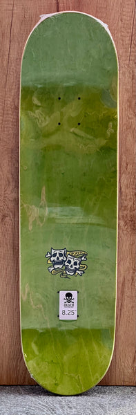 Death skateboard deck Charlie Spelzini Interchangeable 8.25"