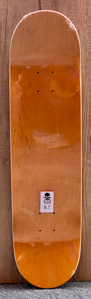 Death skateboard deck White OG Skull 8.1"