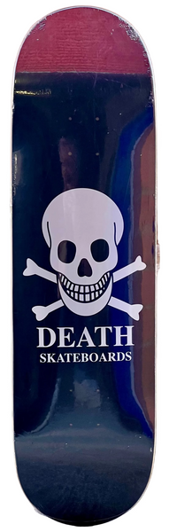 Death skateboard deck Black OG Skull 8.75"