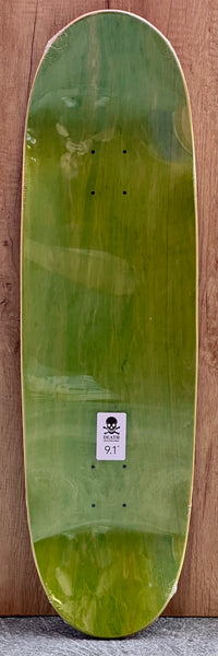 Death skateboard deck Black OG Skull 9.1"