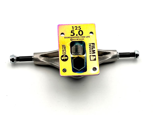 Film skateboard trucks 'Petrol' (x2) size 5.00" (size board 7.75" to 8.0")