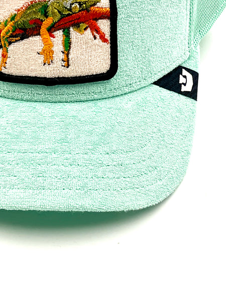 Goorin Bros trucker cap Terry Cloth Iguana Gummy