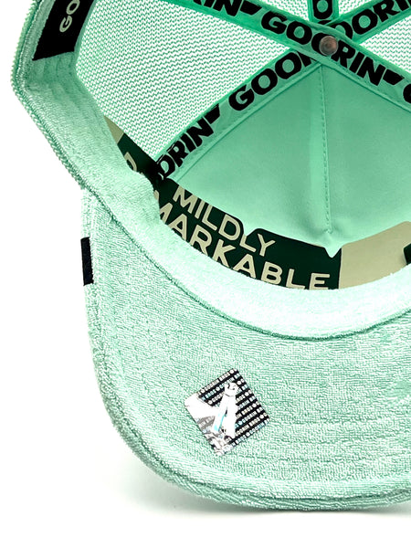 Goorin Bros trucker cap Terry Cloth Iguana Gummy