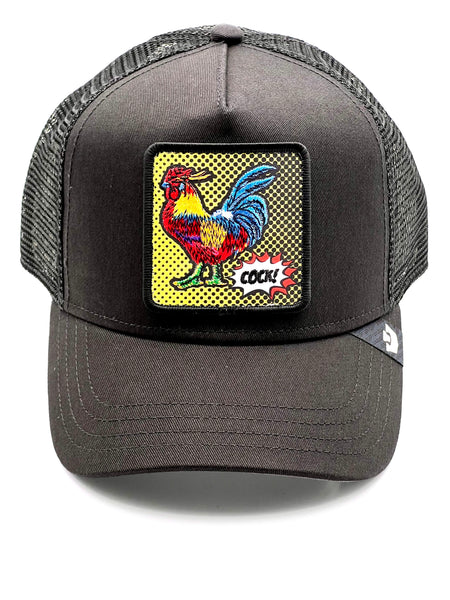 Goorin Bros trucker cap POPArt Rooster Void
