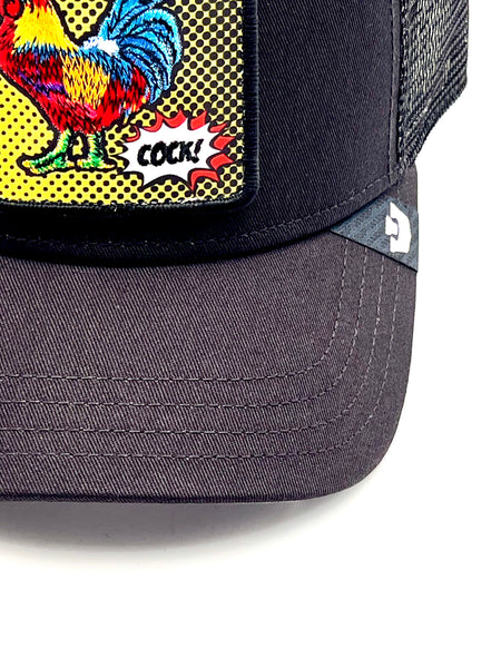 Goorin Bros trucker cap POPArt Rooster Void