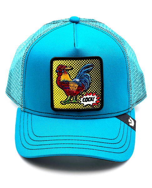 Goorin Bros trucker cap POPArt Rooster Cruise