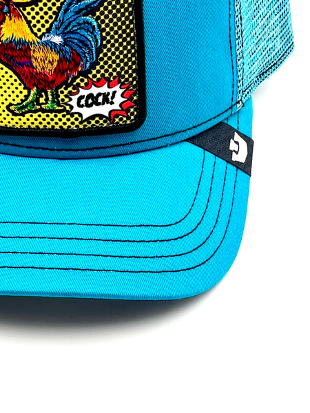 Goorin Bros trucker cap POPArt Rooster Cruise
