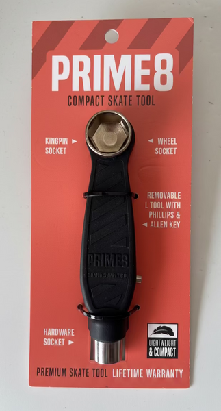 Prime8 skateboard tool Compact Black