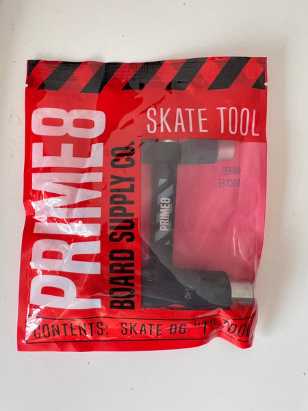 Prime8 skateboard tool OG "T" Black