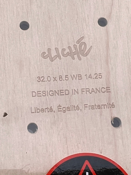 Cliché skateboard deck Viva 8.5"