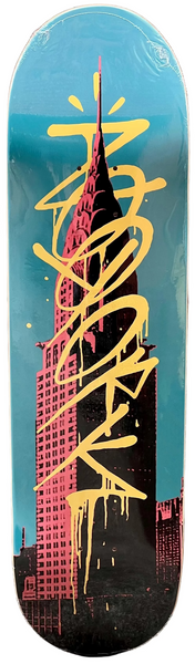 Zoo York skateboard deck Chrysler Tag Pop 8.25"