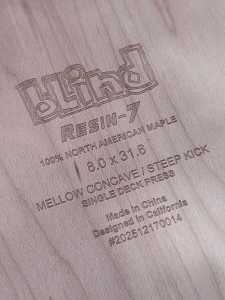 Blind skateboard deck Classic Saber 8"