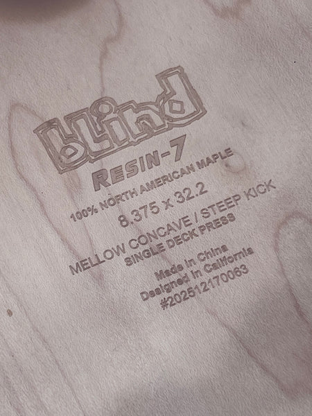 Blind skateboard deck Classic Noose 8.375"