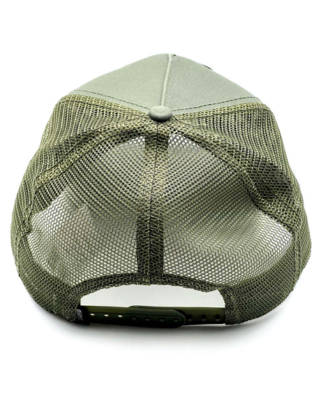 Goorin The Farm trucker cap collection The Lone Wolf Olive 1010389-OLI  One Size