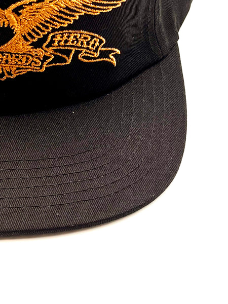 Anti Hero snapback cap Basic Eagle Black / Gold