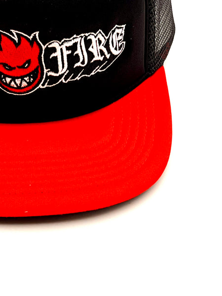 Spitfire snapback cap Old E Drop Bighead Black / Red