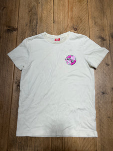 Santa Cruz Youth Intro Dot T-Shirt Birch Age 8-10 SAMPLE UP TO 35% OFF!!!!