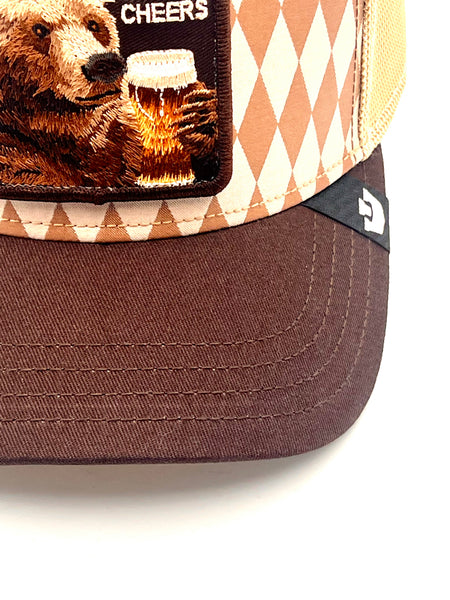Goorin The Farm trucker cap - Ground Brown 1013856 One Size