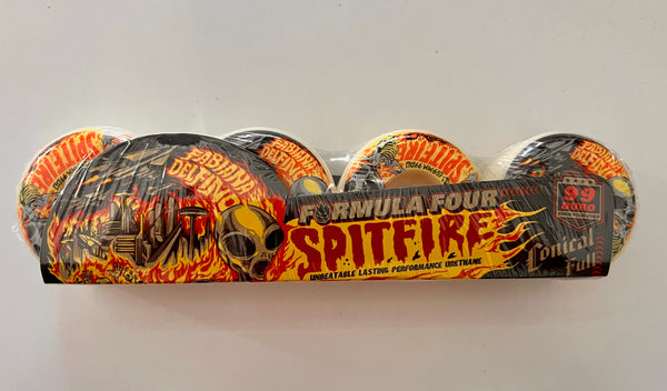 Spitfire skateboard wheels Formula Four Fabiana Invasion Conical Full 99A 54mm (Pack of 4)