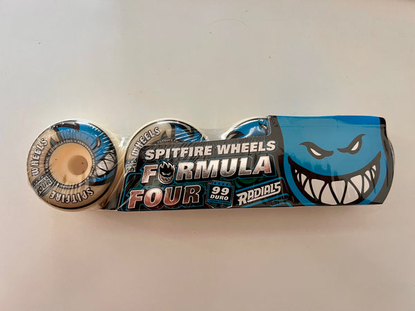 Spitfire skateboard wheels Formula Four Radial 99A 54mm