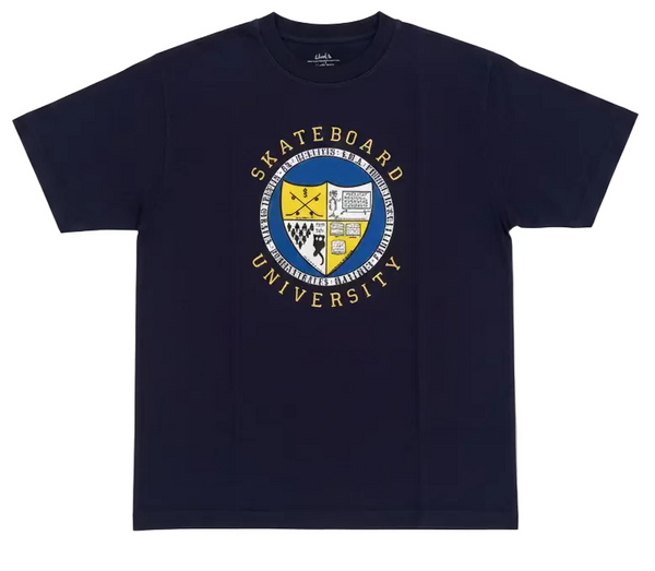 World Industries tee shirt University Premium Navy