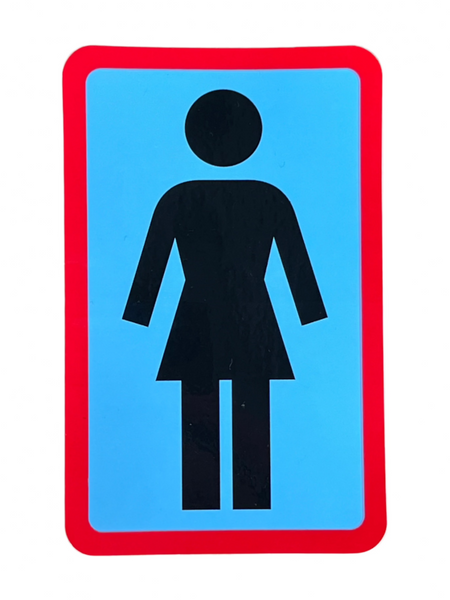 Girl Skateboard OG Stickers 6"