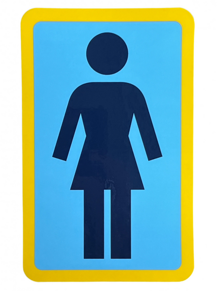 Girl Skateboard OG Stickers 6"