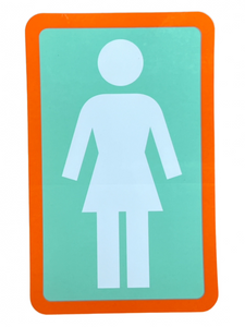 Girl Skateboard OG Stickers 6"