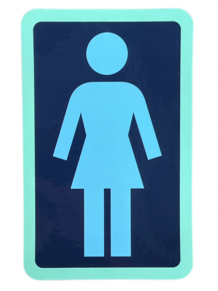 Girl Skateboard OG Stickers 6"