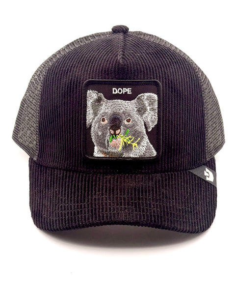 Goorin The Farm trucker cap - Corduroy Dope 1013187 One Size