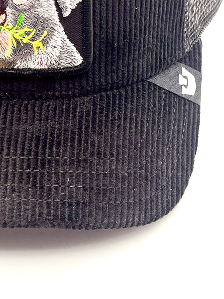 Goorin The Farm trucker cap - Corduroy Dope 1013187 One Size
