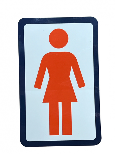 Girl Skateboard OG Stickers 6"