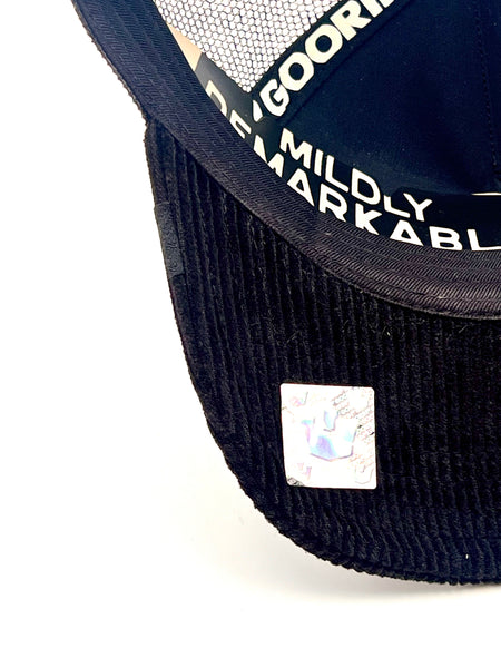 Goorin The Farm trucker cap - Corduroy Dope 1013187 One Size