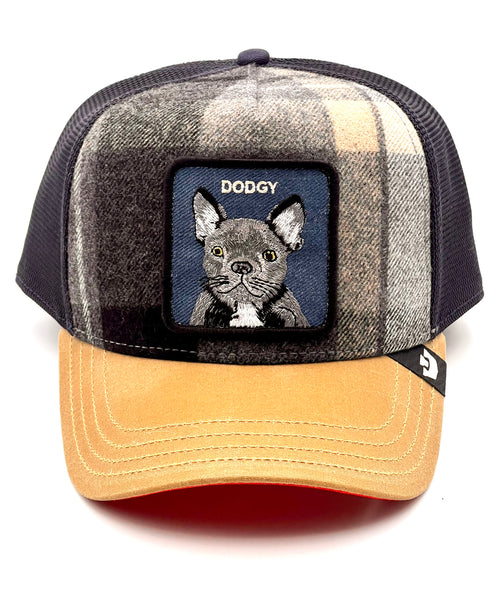 Goorin The Farm trucker cap - Brit Frenchie (Dodgy) Wax 1013431 One Size